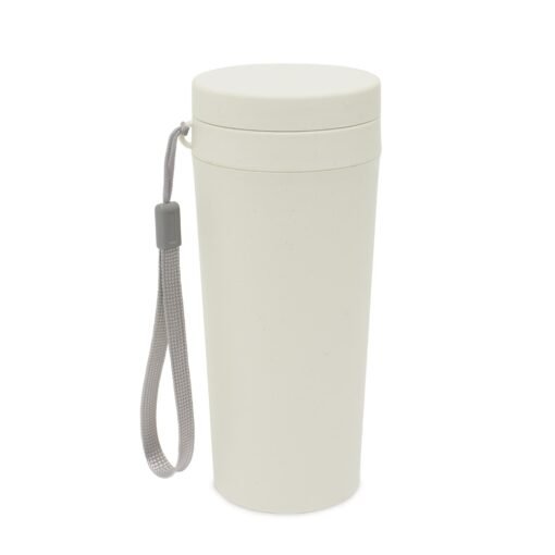 COPO FIBRA DE BAMBU 350ML SPX-03006A-BEG NA COR BEGE