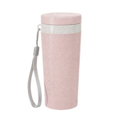 COPO FIBRA DE BAMBU 350ML SPX-03006B-ROS NA COR ROSA
