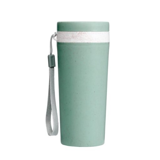 COPO FIBRA DE BAMBU 350ML SPX-03006-VDE NA COR VERDE