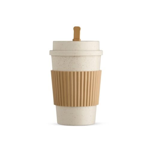 COPO FIBRA DE TRIGO 450ML SPX-03699-MAR NA COR BEGE