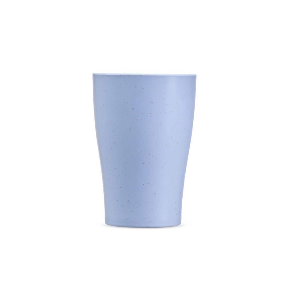 COPO PALHA DE TRIGO 310ML SPX-18861-AZU NA COR AZUL