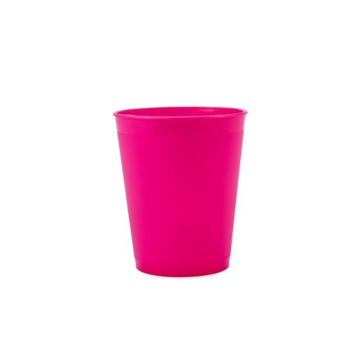 Copo Personalizado Para Empresas Plástico 450Ml na cor rosa