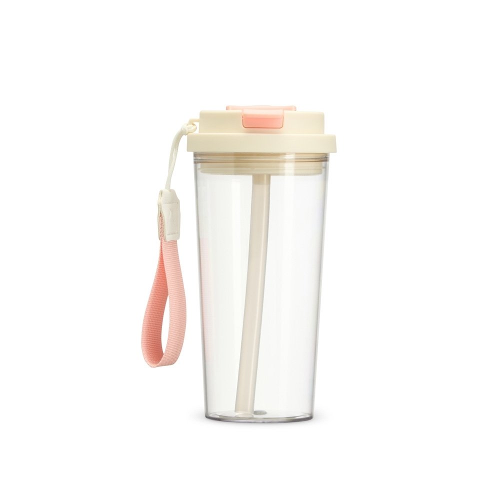 COPO PLÁSTICO 600ML SPX-02417 NA COR ROSA