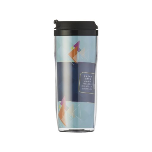 Copo Porta Foto C/ Tampa 350Ml Branco