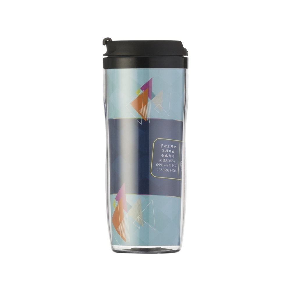 COPO PORTA FOTO C/ TAMPA 350ML SPX-12777 NA COR BRANCO