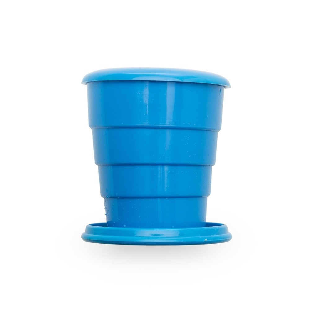 COPO RETRÁTIL 130 ML SPX-13656 NA COR AZUL