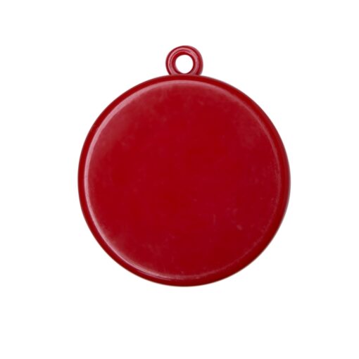 Copo Com Logo Retrátil 200Ml C/ Porta Comprimido na cor vermelho