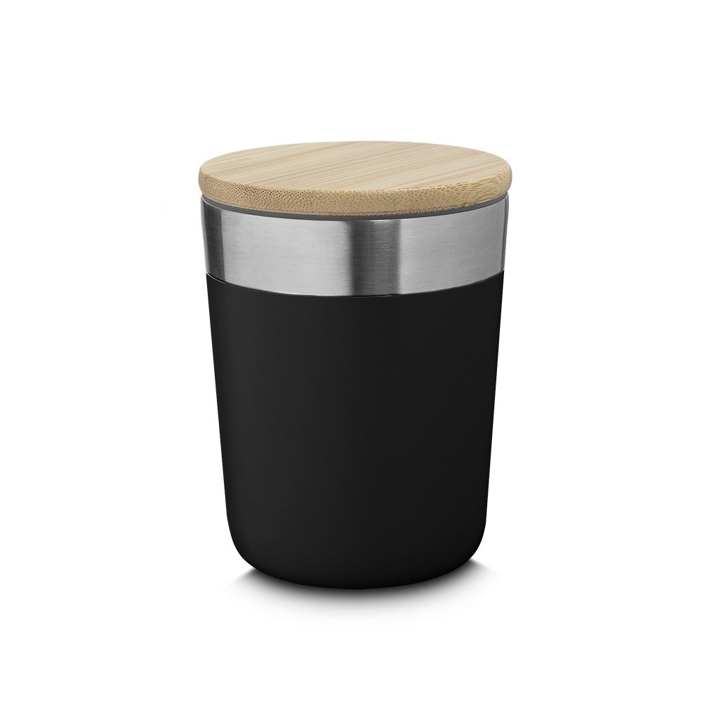 COPO TÉRMICO 300ML SPX-15163-PRE NA COR PRETO