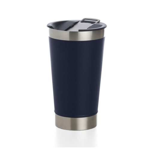 COPO TÉRMICO 500ML *LISO C/ ABRIDOR SPX-18645L-AZE NA COR AZUL