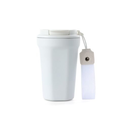 Copo Térmico Inox 350Ml Branco