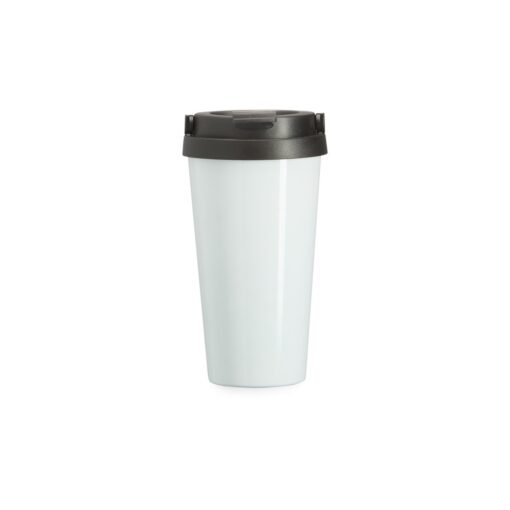 COPO TÉRMICO INOX 485ML ÚLTIMAS PEÇAS SPX-E@07065-BCO NA COR BRANCO