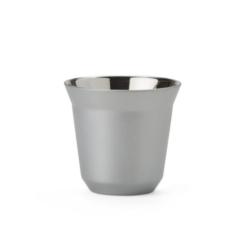 Copo Personalizado Inox 80Ml - Prata | Brindes Brasil