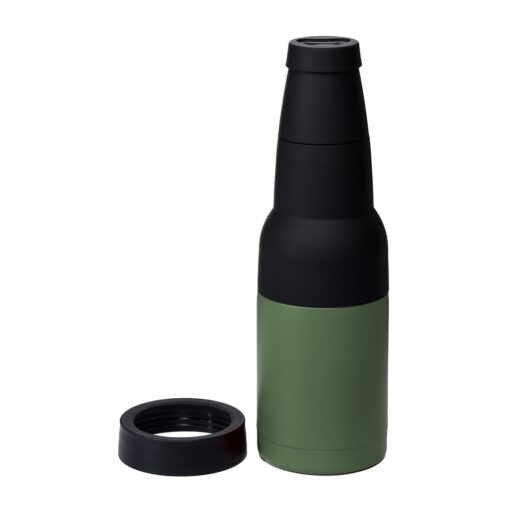 Copo Com Logo Térmico Multiuso - verde com detalhes em preto