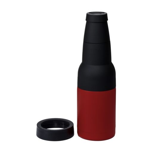 Copo Personalizado Térmico Multiuso - vermelho com detalhes em preto