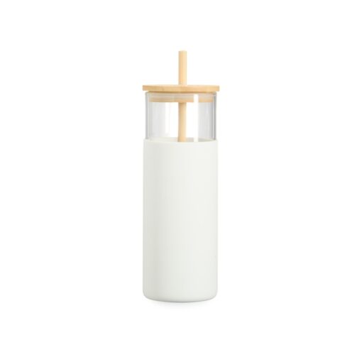 Copo Personalizado Vidro 500Ml - Branco/Transparente