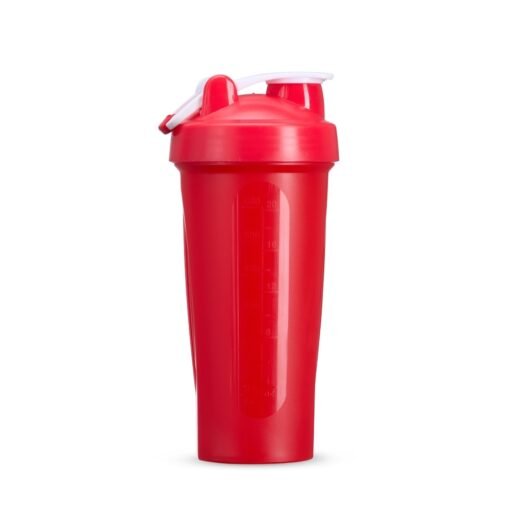 Coqueteleira Personalizado Plástica 700Ml - Vermelho