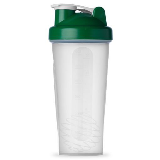 Coqueteleira Personalizado 600Ml - Branco/Verde