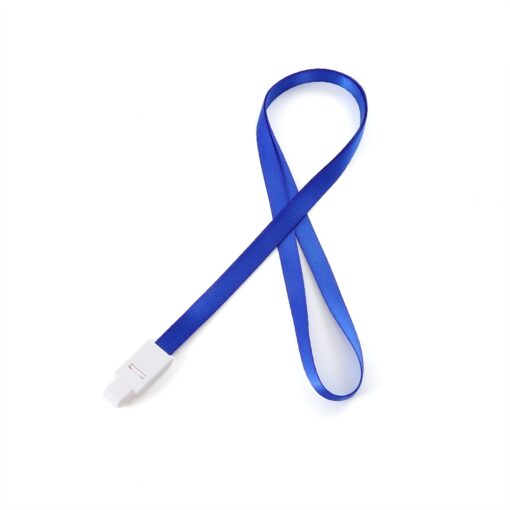 Cordão Personalizado Plástica - Azul | Brindes Brasil