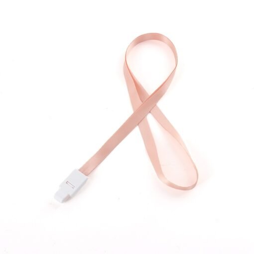 Cordão Personalizado Plástica - Rosa | Brindes Brasil