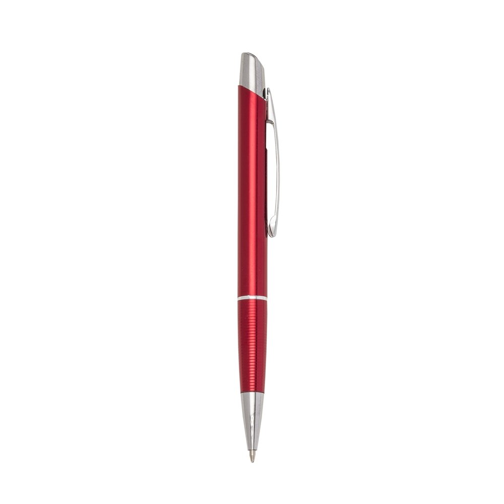 CANETA METAL C/ 1 ANEL  SPX-ER189B NA COR VERMELHO