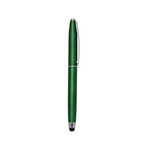 Caneta Personalizada Plástica - Verde/Prata SPX-ER197B-VD