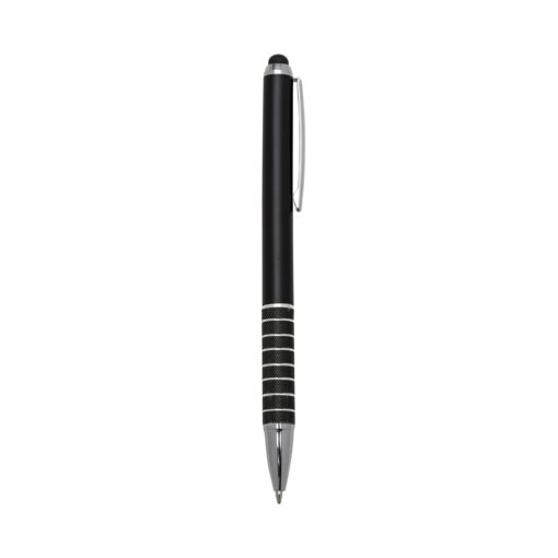 Caneta Personalizada Plástica - Preto/Prata SPX-ER198B-PRE
