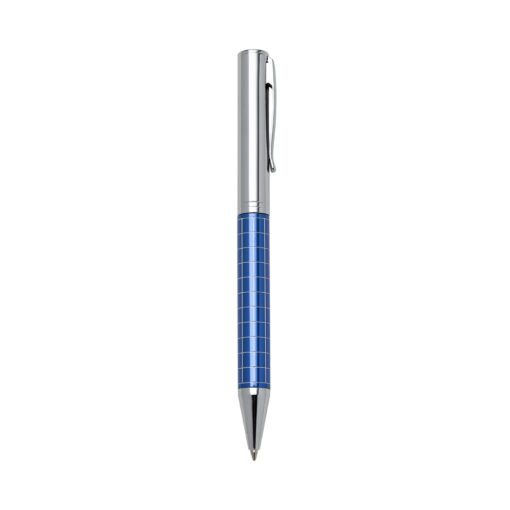 Caneta Personalizada Metálica - Azul SPX-ER201B-PRA/AZU