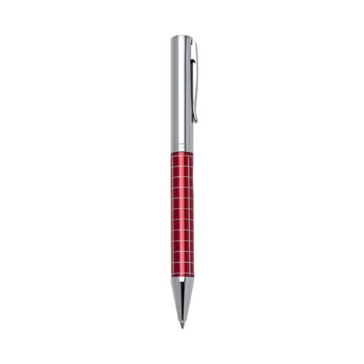 Caneta Personalizada Metálica - Vermelho SPX-ER201B-PRA/VM