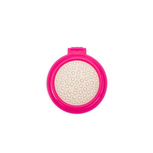 Escova Personalizado Plástico - Rosa/Bege | Brindes Brasil