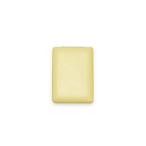 Espelho Duplo Pu | Brinde Corporativo na cor amarelo