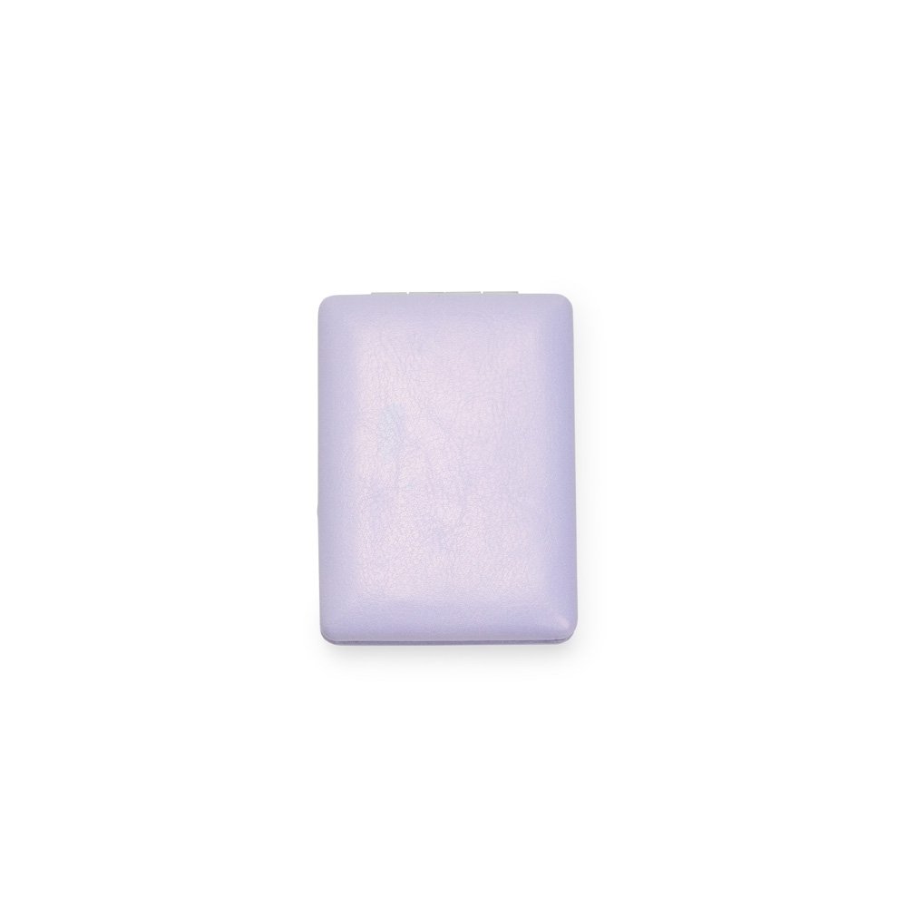 ESPELHO DUPLO PU SPX-18831 NA COR ROXO