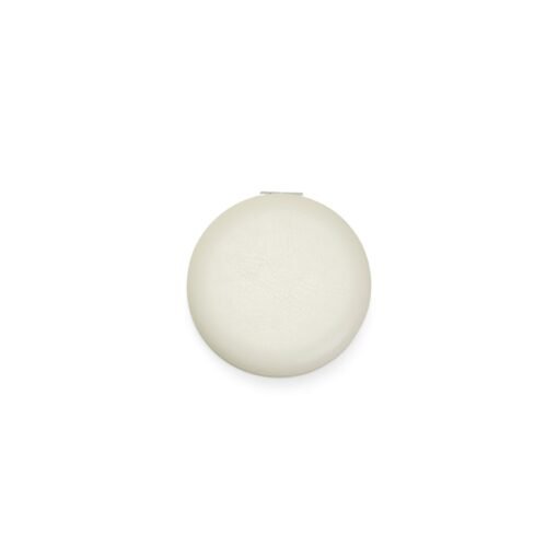 ESPELHO DUPLO REVESTIDO EM PU SPX-18830-BCO NA COR BRANCO