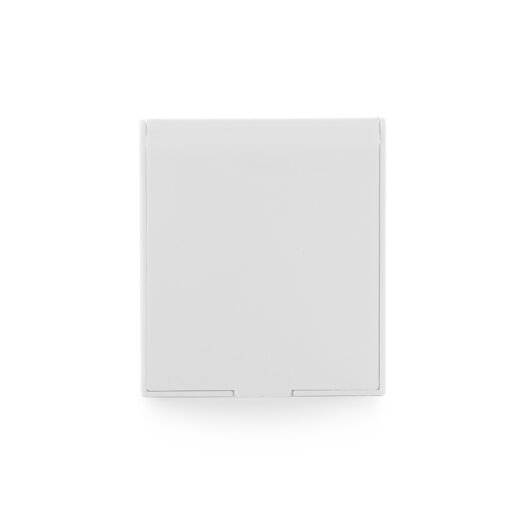 Espelho Plástico Quadrado | Produto Promocional na cor branco