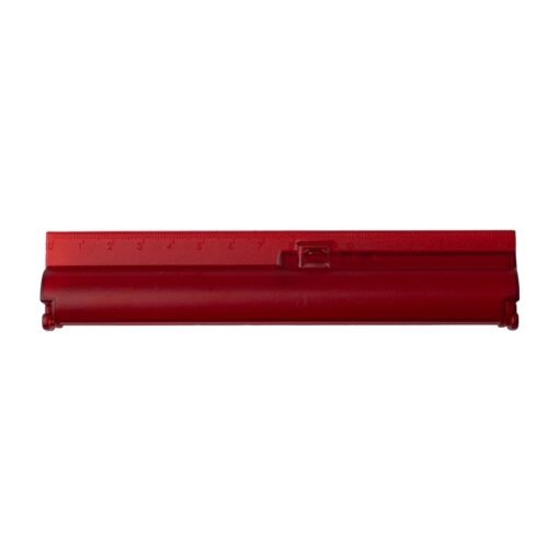 ESTOJO COM RÉGUA SPX-15040-VM NA COR VERMELHO