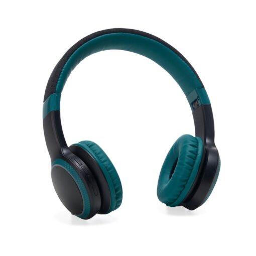 Fone Personalizado De Ouvido Bluetooth - verde com detalhes em preto