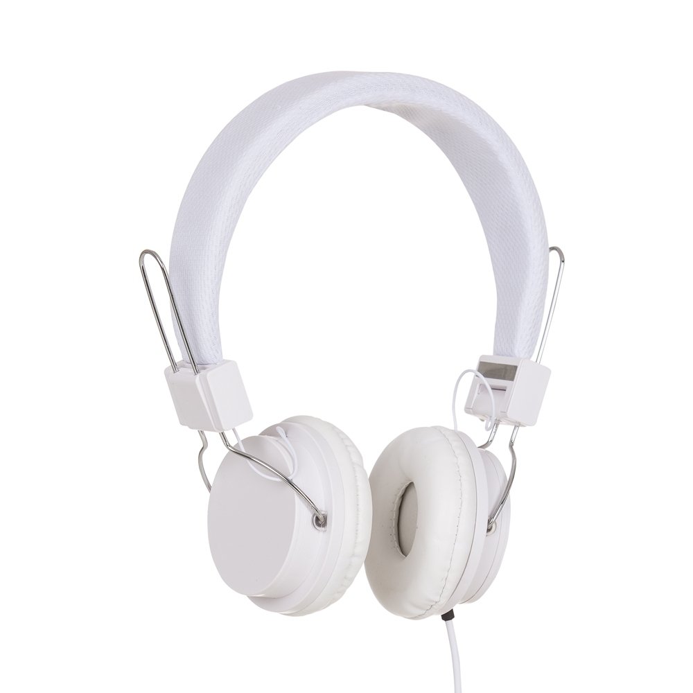 FONE DE OUVIDO ESTÉREO COM MICROFONE   (PRODUTO APRESENTA PEQUENOS RISCOS E MANCHAS) SPX-O@13186 NA COR BRANCO