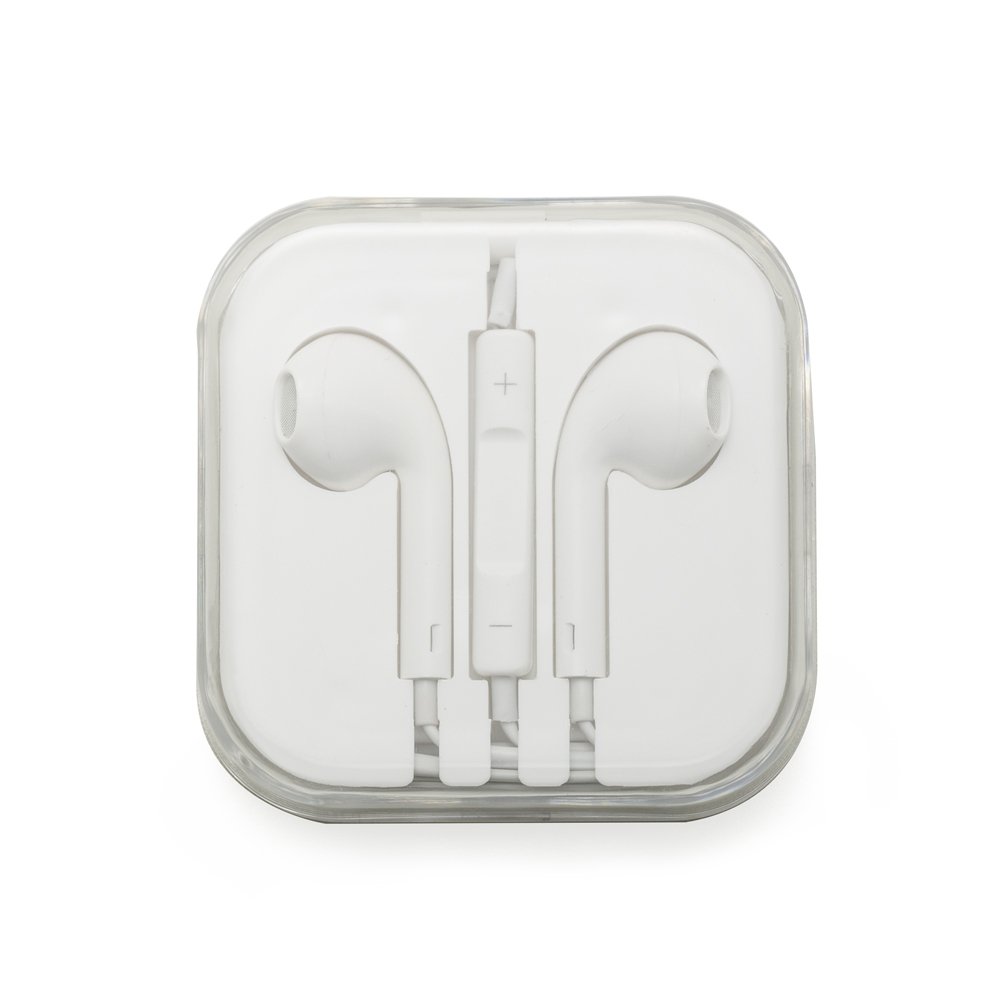 FONE DE OUVIDO C/ MICROFONE -BCO/BCO SPX-12789 NA COR BRANCO