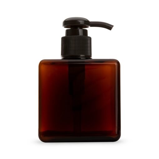 Frasco Quadrado 280Ml | Brinde Personalizado na cor preto