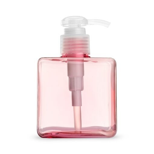 Frasco Quadrado 280Ml | Produto Promocional na cor rosa