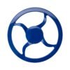 Frisbee Personalizado Plástico - Azul SPX-14386-AZU