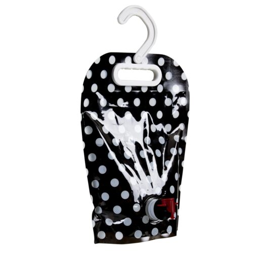 Galão Personalizado Plástico 3L - Preto/Branco
