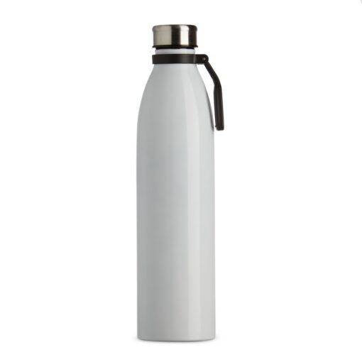 Garrafa Personalizada Inox 1,1L - Branco/Inox