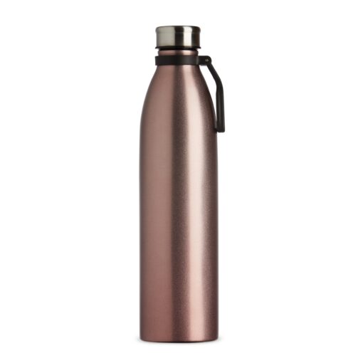 Garrafa Personalizada Inox 1,1L - Rosa/Inox | Brindes Brasil