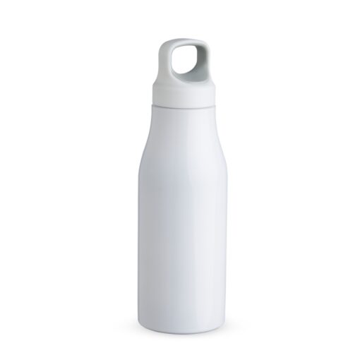 Garrafa Personalizada Inox 650Ml - Branco | Brindes Brasil
