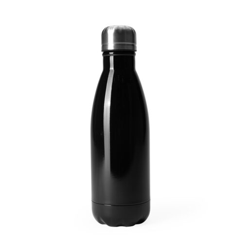 Garrafa Personalizada Inox 625Ml - Preto/Inox