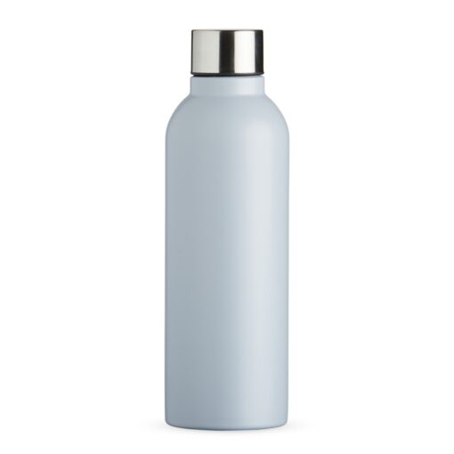 Garrafa Personalizada Inox 800Ml - Cinza/Inox