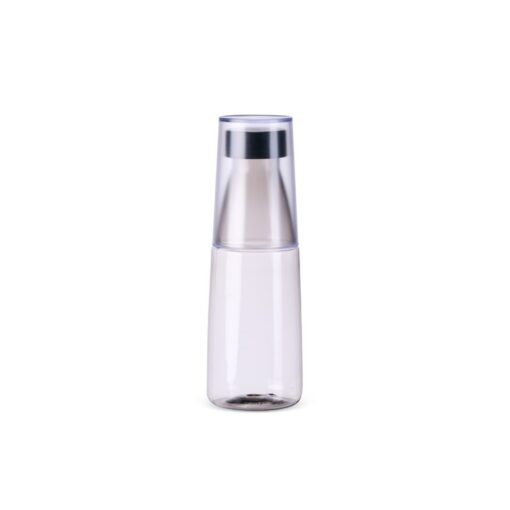 Garrafa Personalizada Plástica 550Ml - Cinza