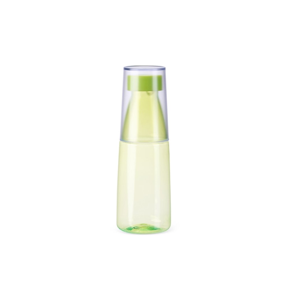 GARRAFA PLÁSTICA 2 EM 1 550ML SPX-08233 NA COR VERDE