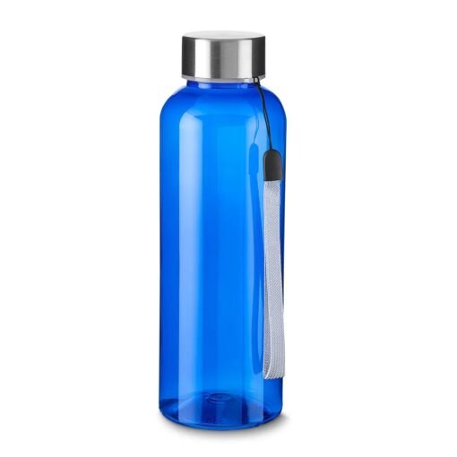 Garrafa Personalizada Plástica 600Ml - Azul/Inox SPX-14788-AZU