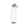 Garrafa Personalizada Plástica 650Ml - Transparente/Preto SPX-P@14816-TRA/PRE